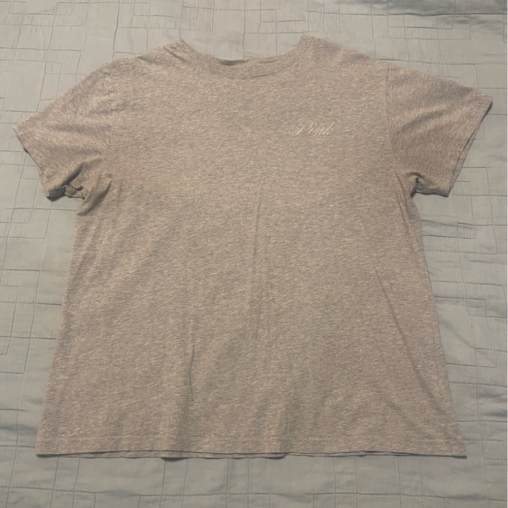PINK Victoria's Secret Bling Short Sleeve Tee